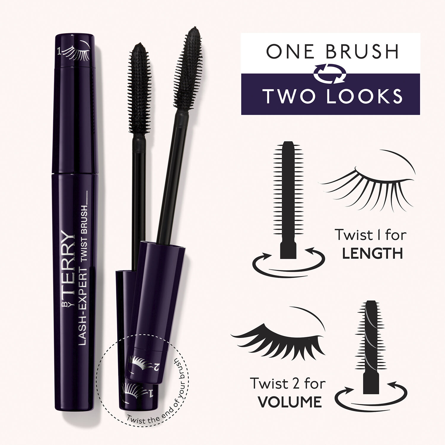 Lash-Expert Twist Brush N1 - Master