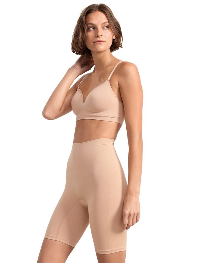 Shaping-bikertrusser med mellemstøtte