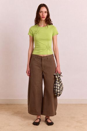 ARLO JERSEY TEE - CELERY
