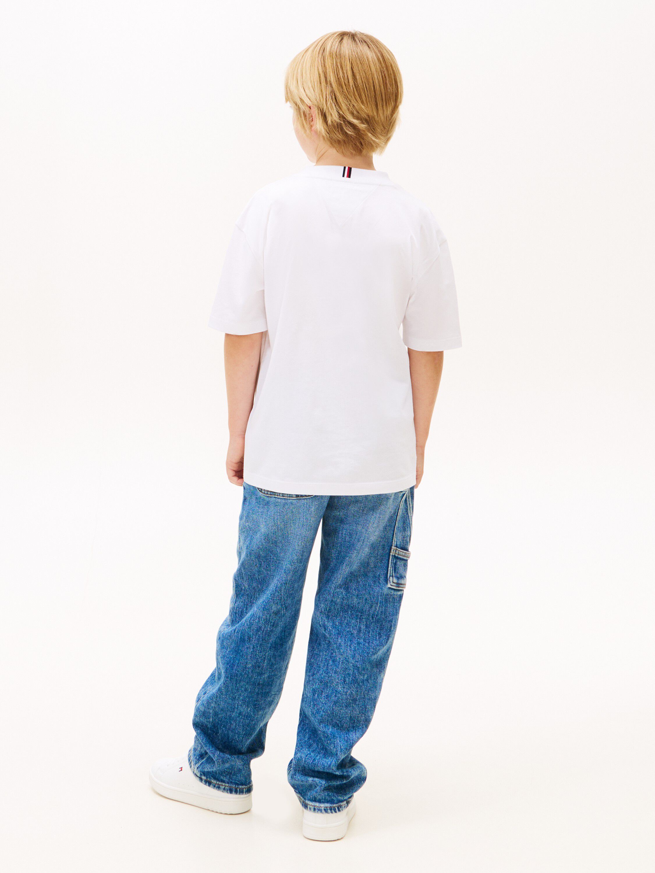 Heritage Flag Print Jersey T-Shirt