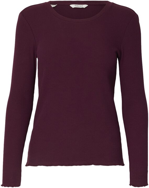 SLFANNA LS CREW NECK TEE S NOOS