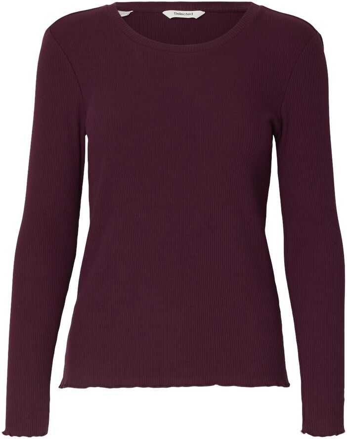 SLFANNA LS CREW NECK TEE S NOOS