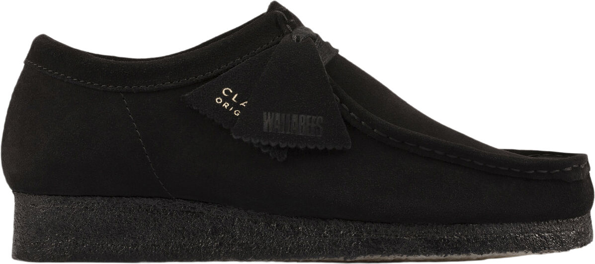 Wallabee. Black Sde, D, 4