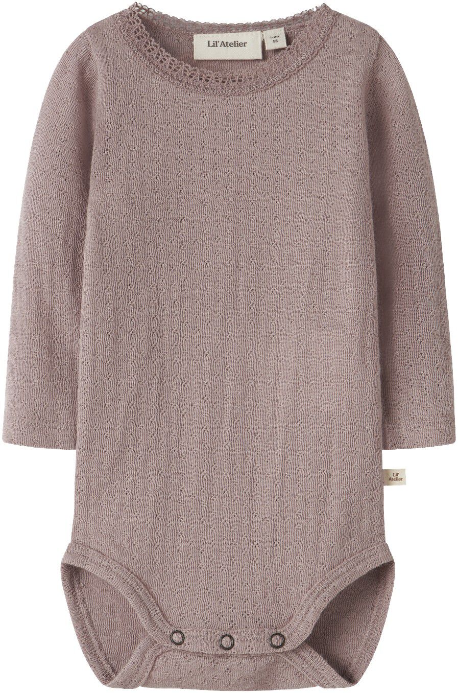 Nbfnora Ned Wo/Si Ls Slim Body Lil