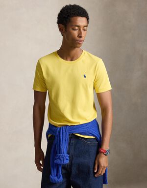 Custom Slim Fit Jersey Crewneck T-Shirt