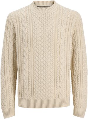 JPRBLUCALLUM CABLE KNIT CREW NECK J