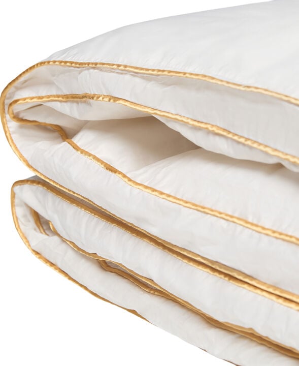 Guld Moskusdun Täcke - Medium 150x210 cm.