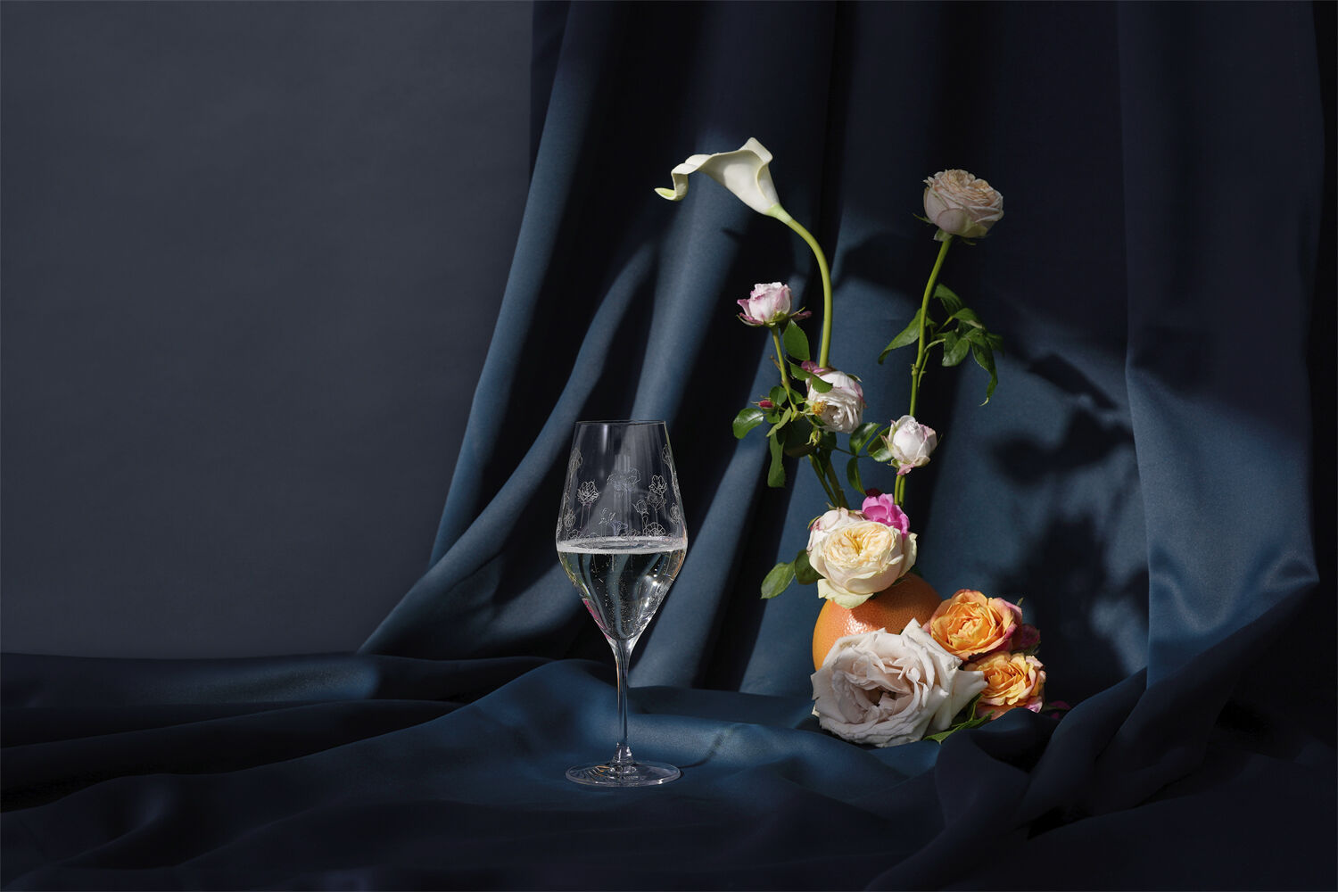 Flower Champagne - 2 pcs