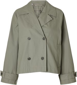 SLFCILO SHORT TRENCHCOAT NOOS