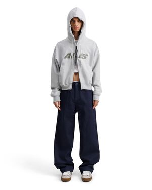 SHEN CROPPED HOODIE W/ ZIPPER