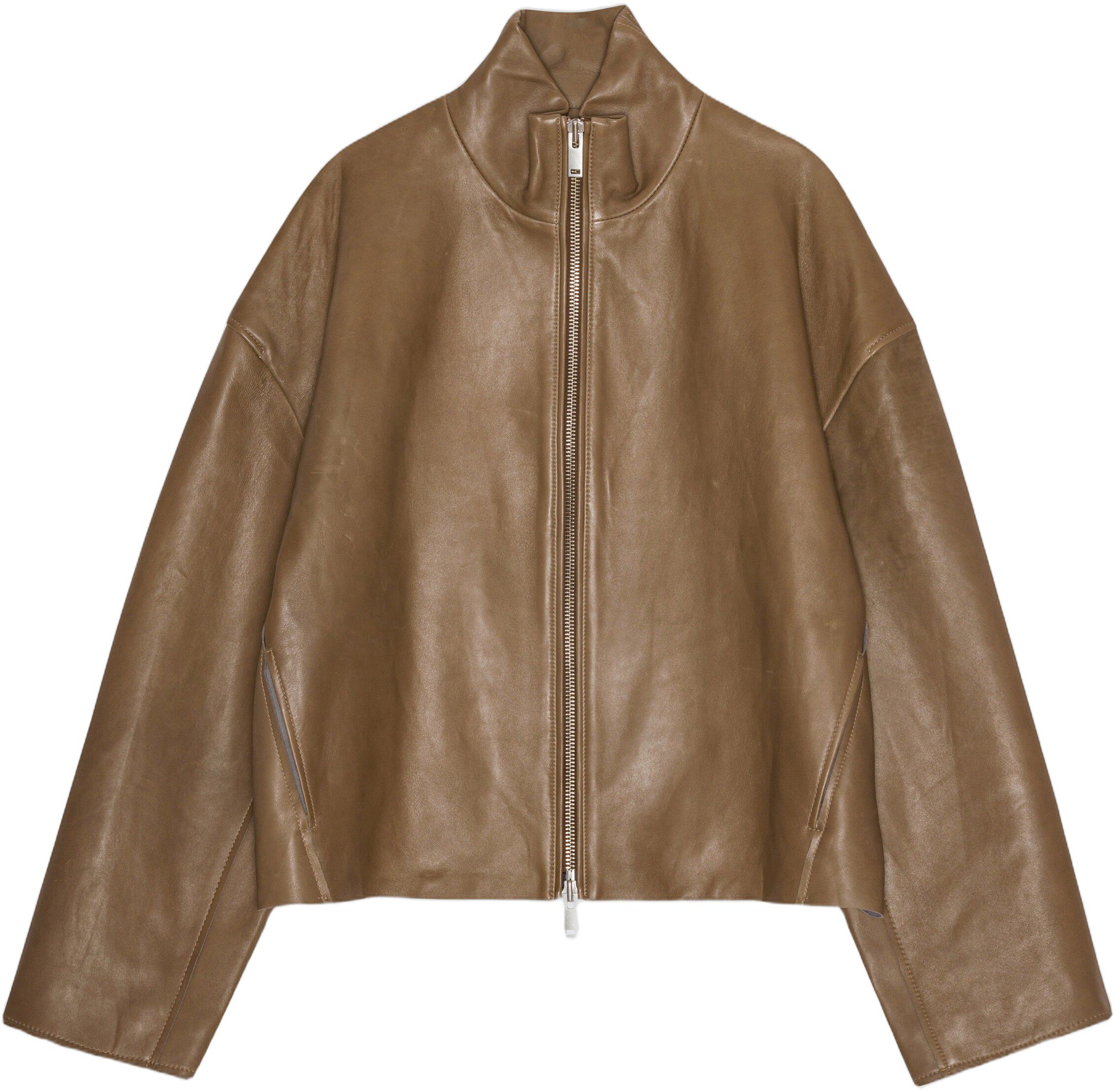 Bonded Leather Jacket