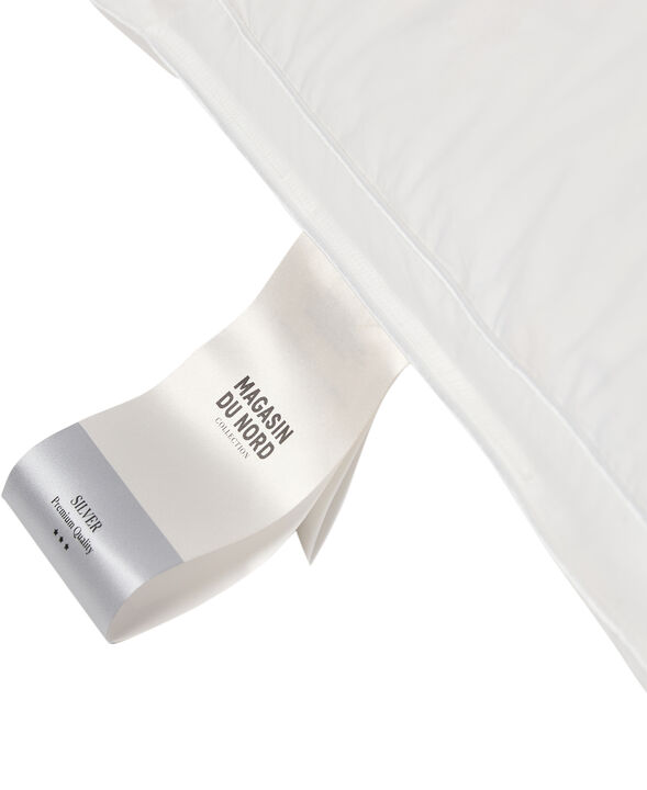 Sølv 3-Lags pude Mellem 60x63 cm.