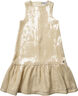 CAP_CLEAR SEQUIN SS DRESS
