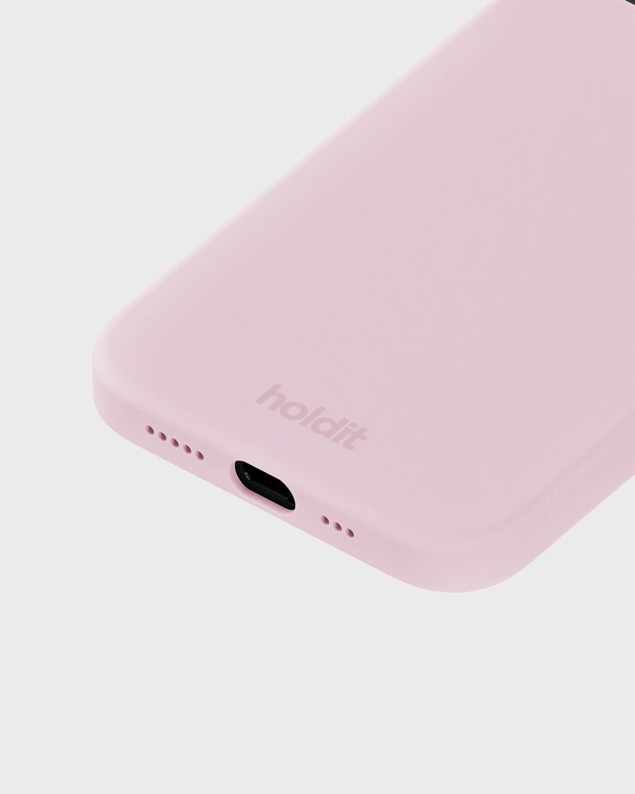 Silicone Case iPhone 12/12 Pro Pale Pink