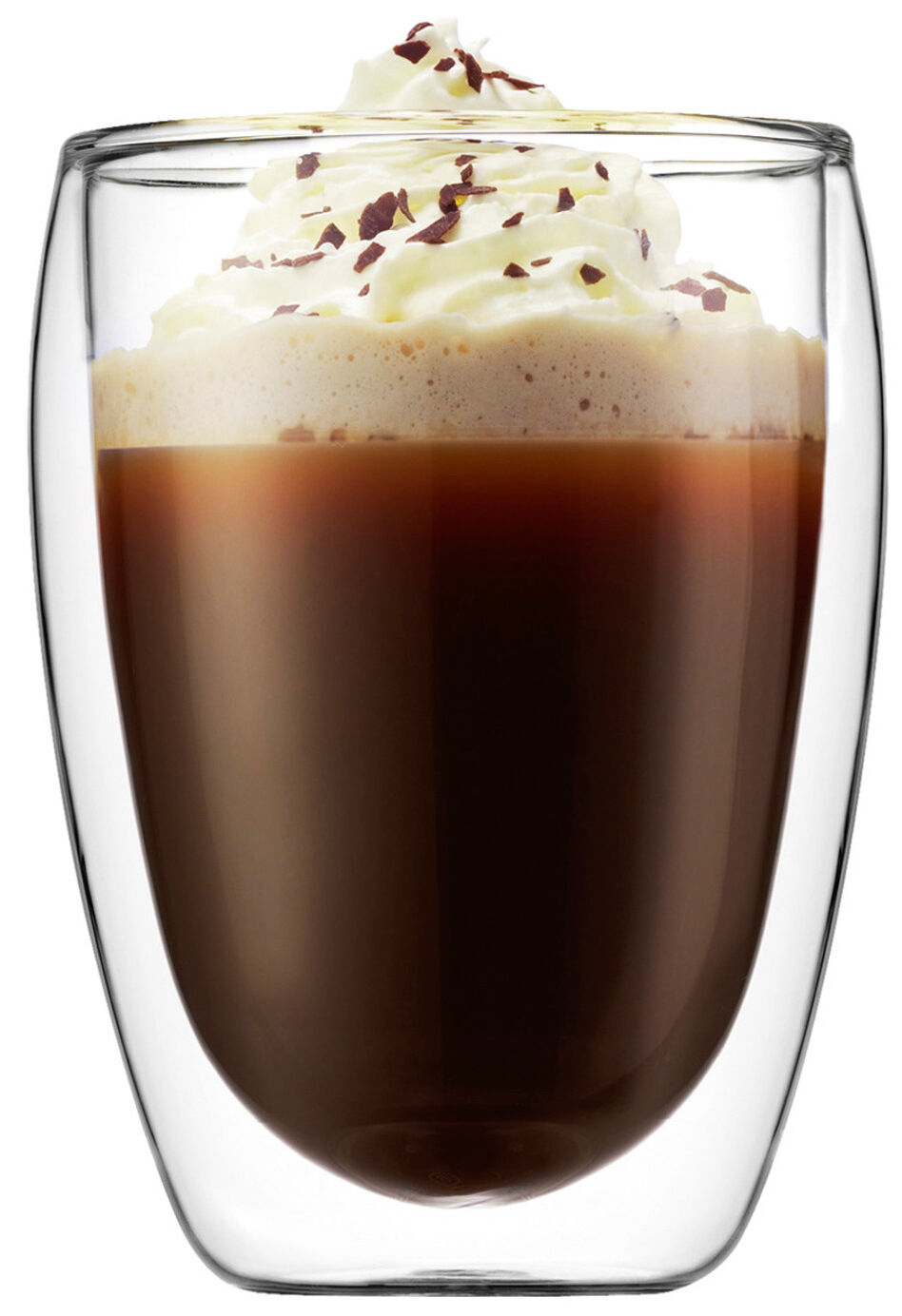 Pavina dobbeltv&aelig;gget glas 0.35 l. 2 stk.