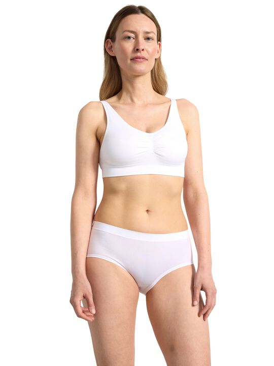 Trusser med normal talje og uden sømme