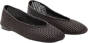 Braided ballerina flat