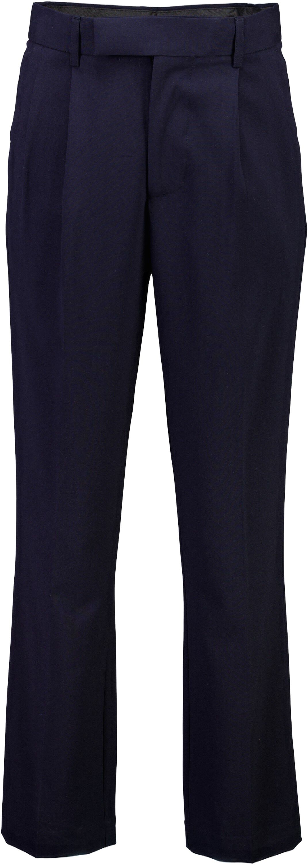 Relaxed pleated formal pants