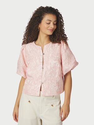 Aisa Soft Brocade Blouse