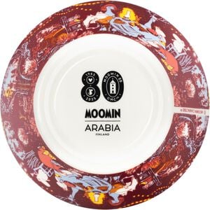 Moomin Arabia 15cm sk&aring;l Festlige &Oslash;jeblikke