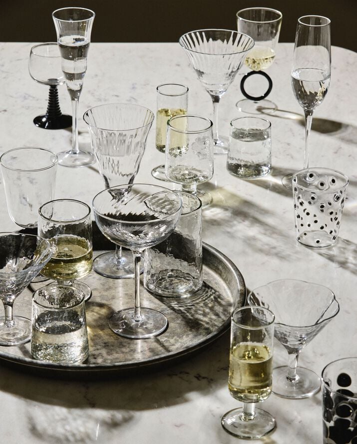 VITA drinking glass - clear