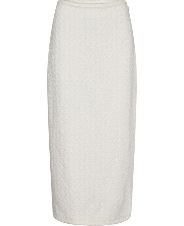 BOUCLE HIGH WAISTED SKIRT