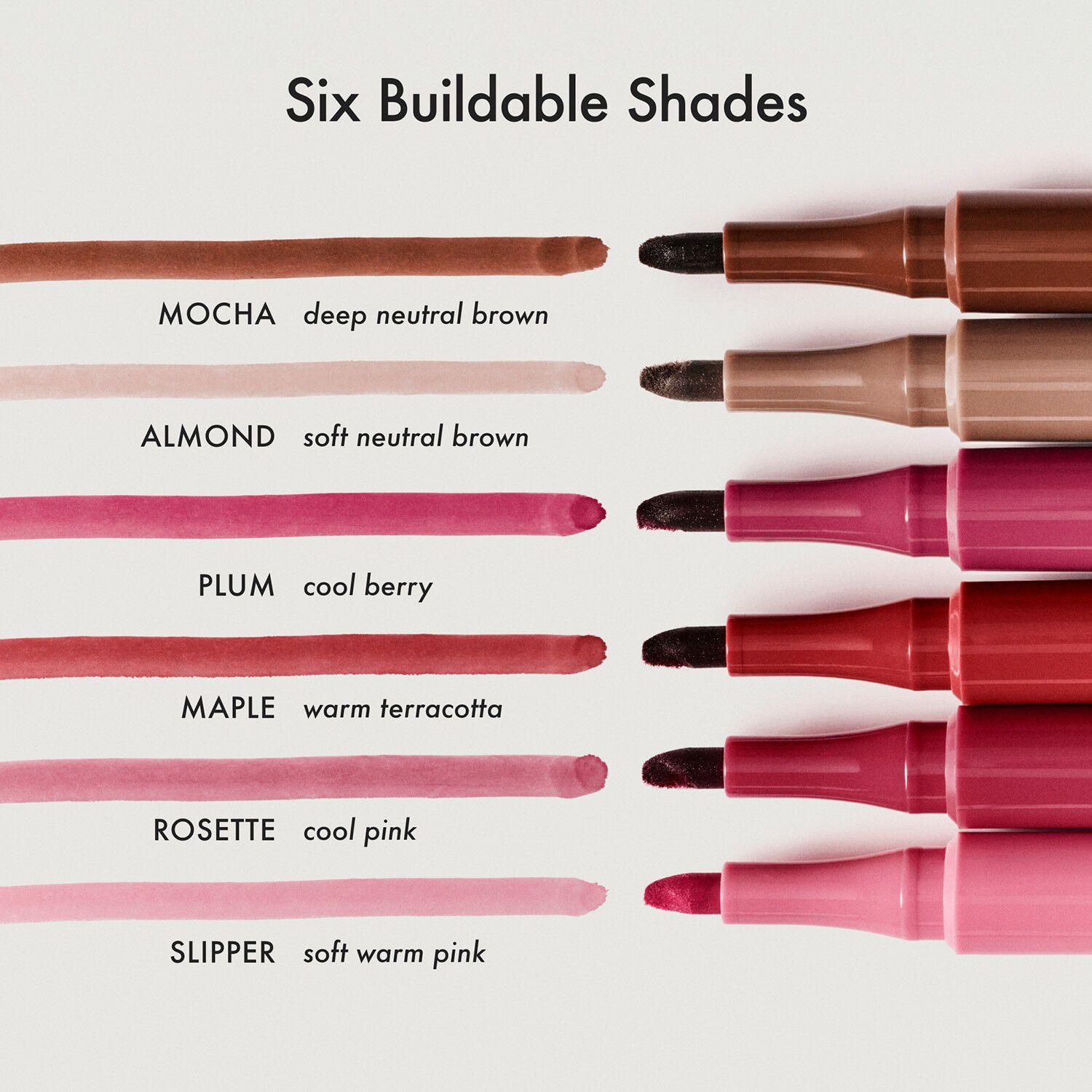 Denne langtidsholdbare l&aelig;bestift efterlader dine l&aelig;ber med en bl&oslash;d, st