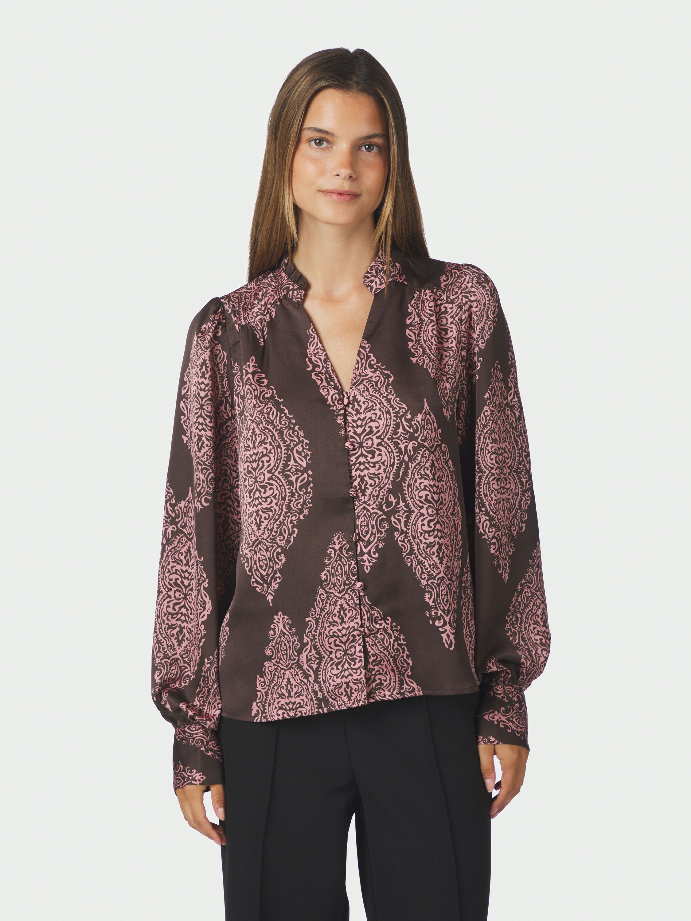 Massima Paisley Drop Blouse
