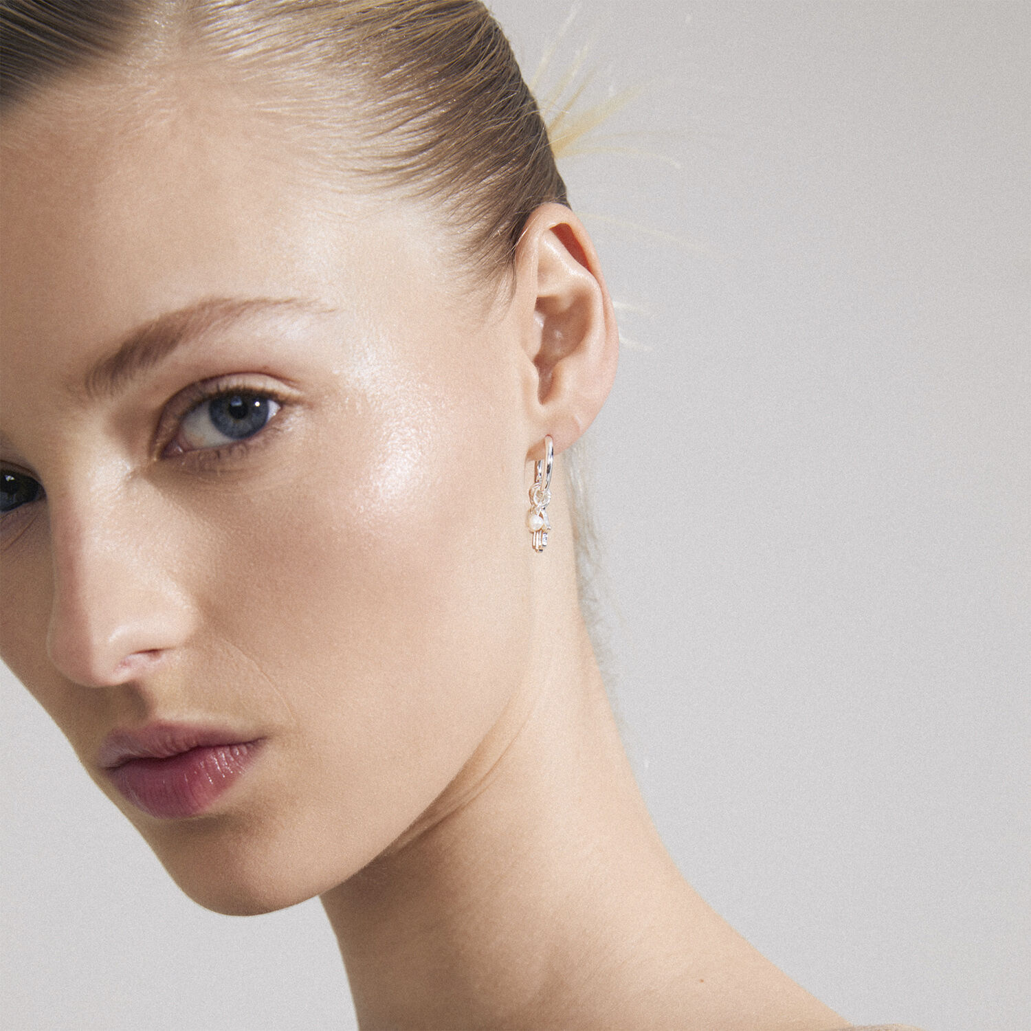 PRUCENCE recycled earrings silver-plated