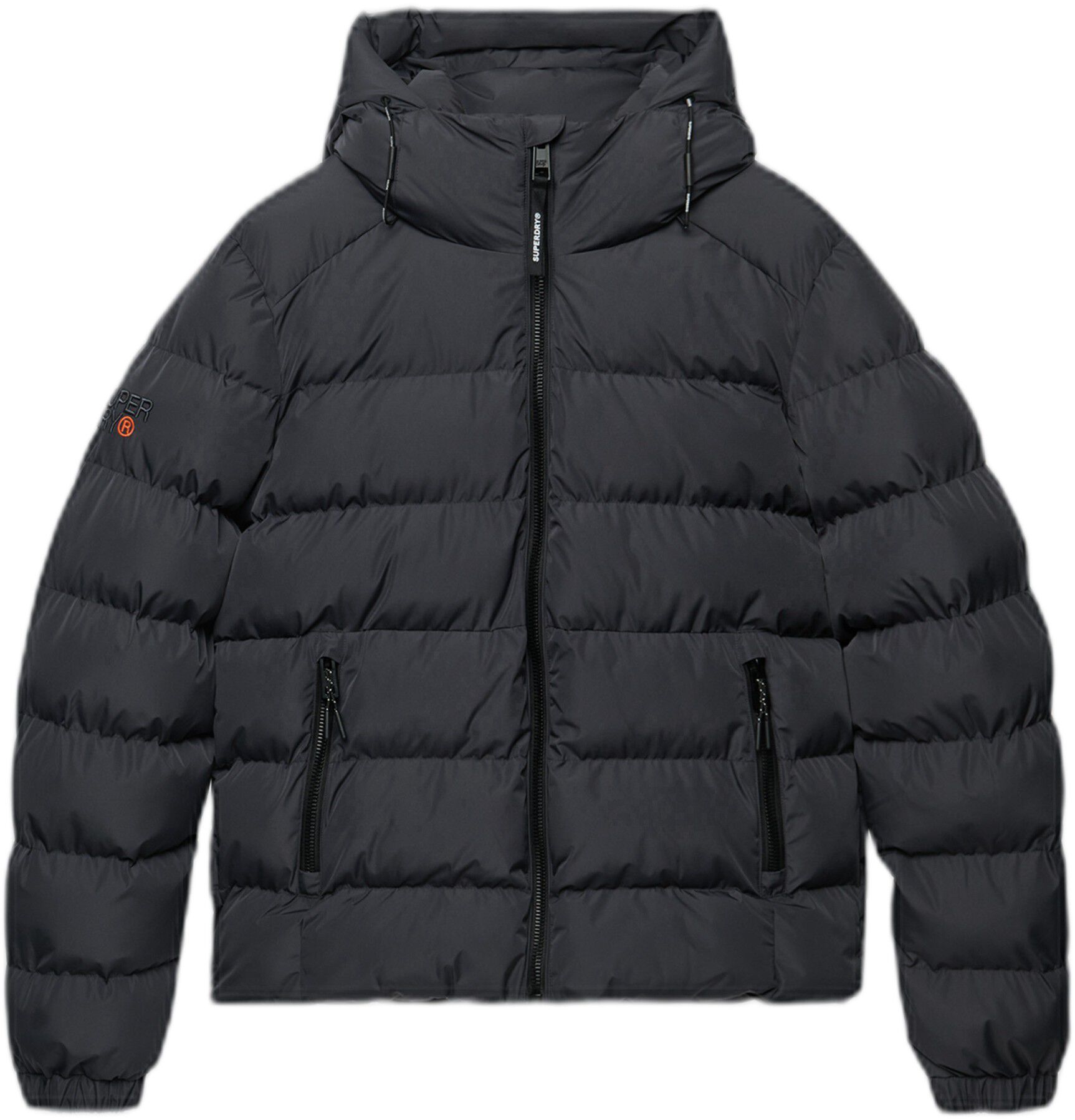 HOODED SPORTS PUFFER JACKET