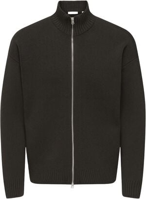 ONSBLAKE DS HIGH NECK CARDIGAN KNIT