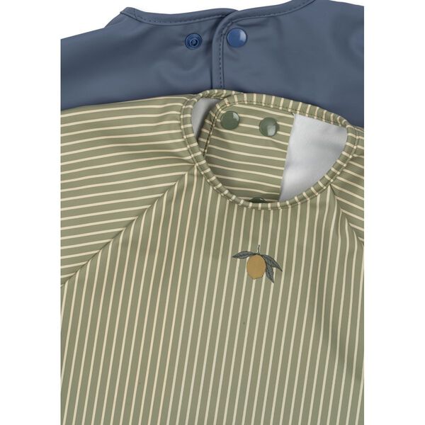 2 PACK DINNER BIB WITH SLEEVES