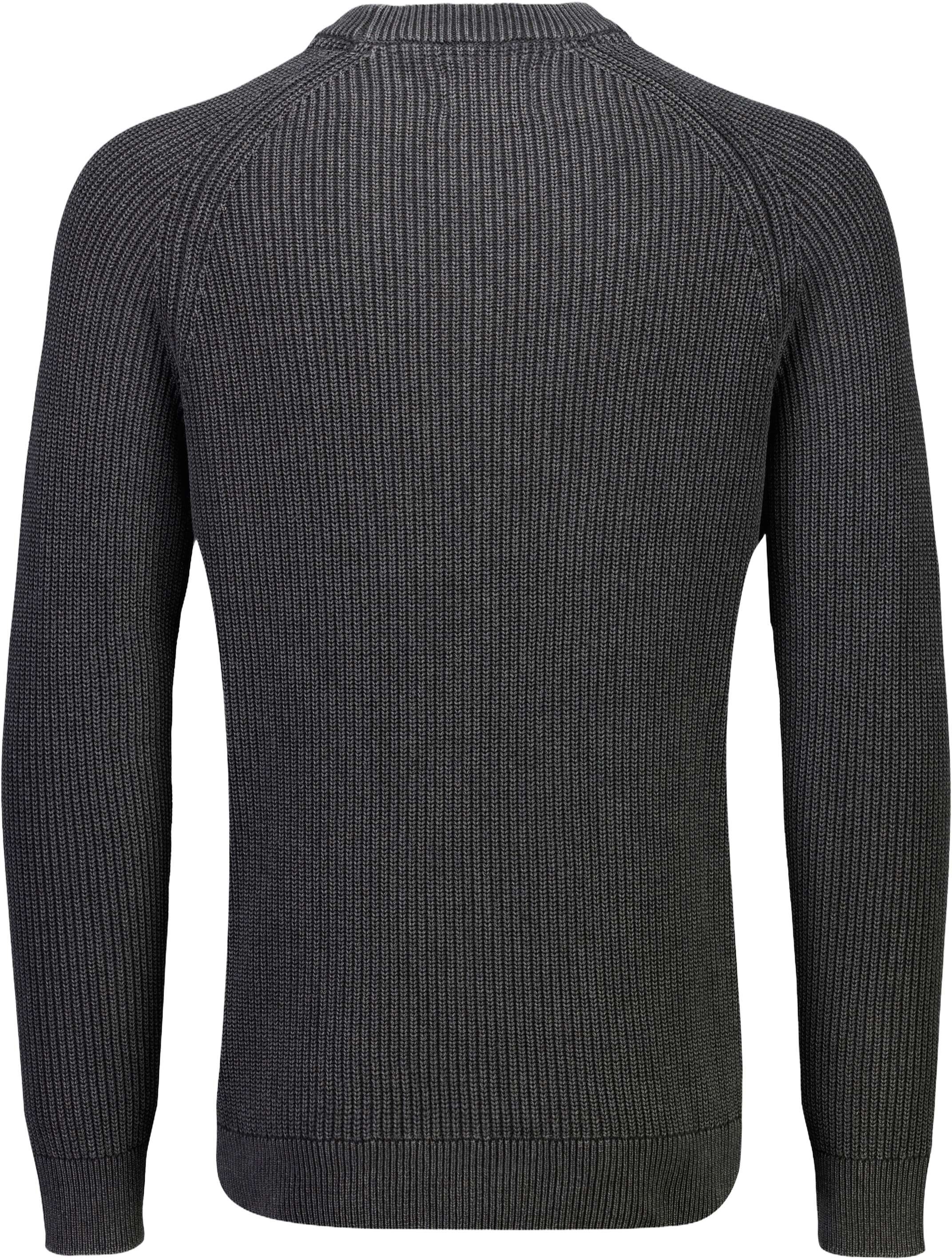 Recycled acid crew neck L/S