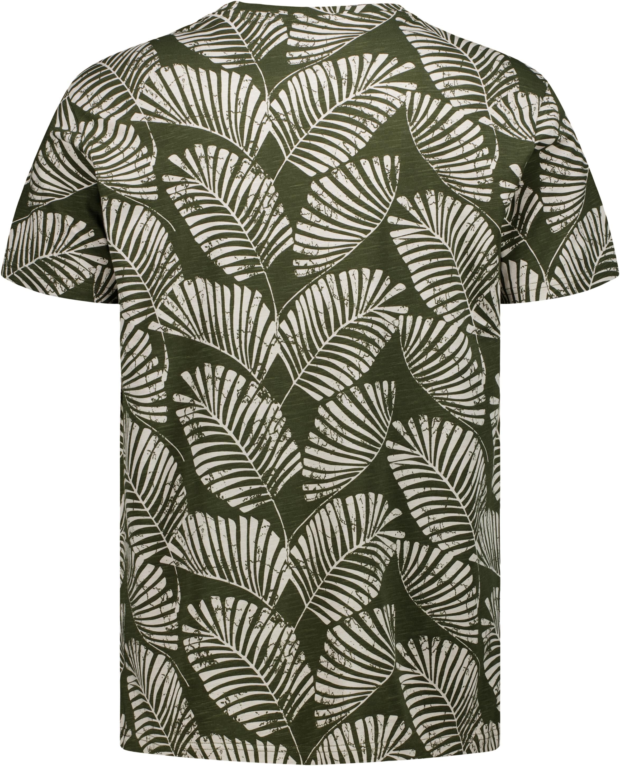 All Over Printed Slub T-shirt