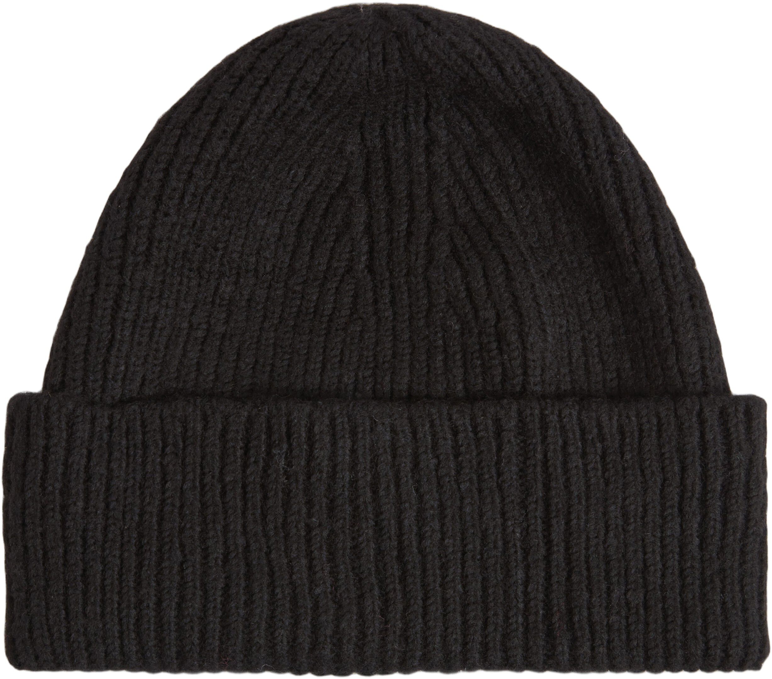 LIDIAAS Knitted Ribbed Beanie Hat