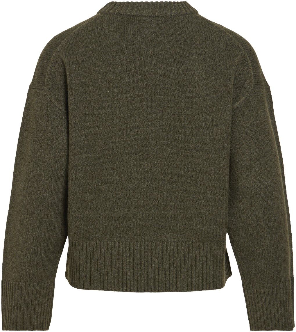 Visia L/S O-Neck Knit Pullover