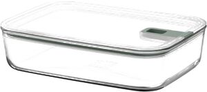 Husholdningsboks EasyClip 2250 ml Nordic sage Glas