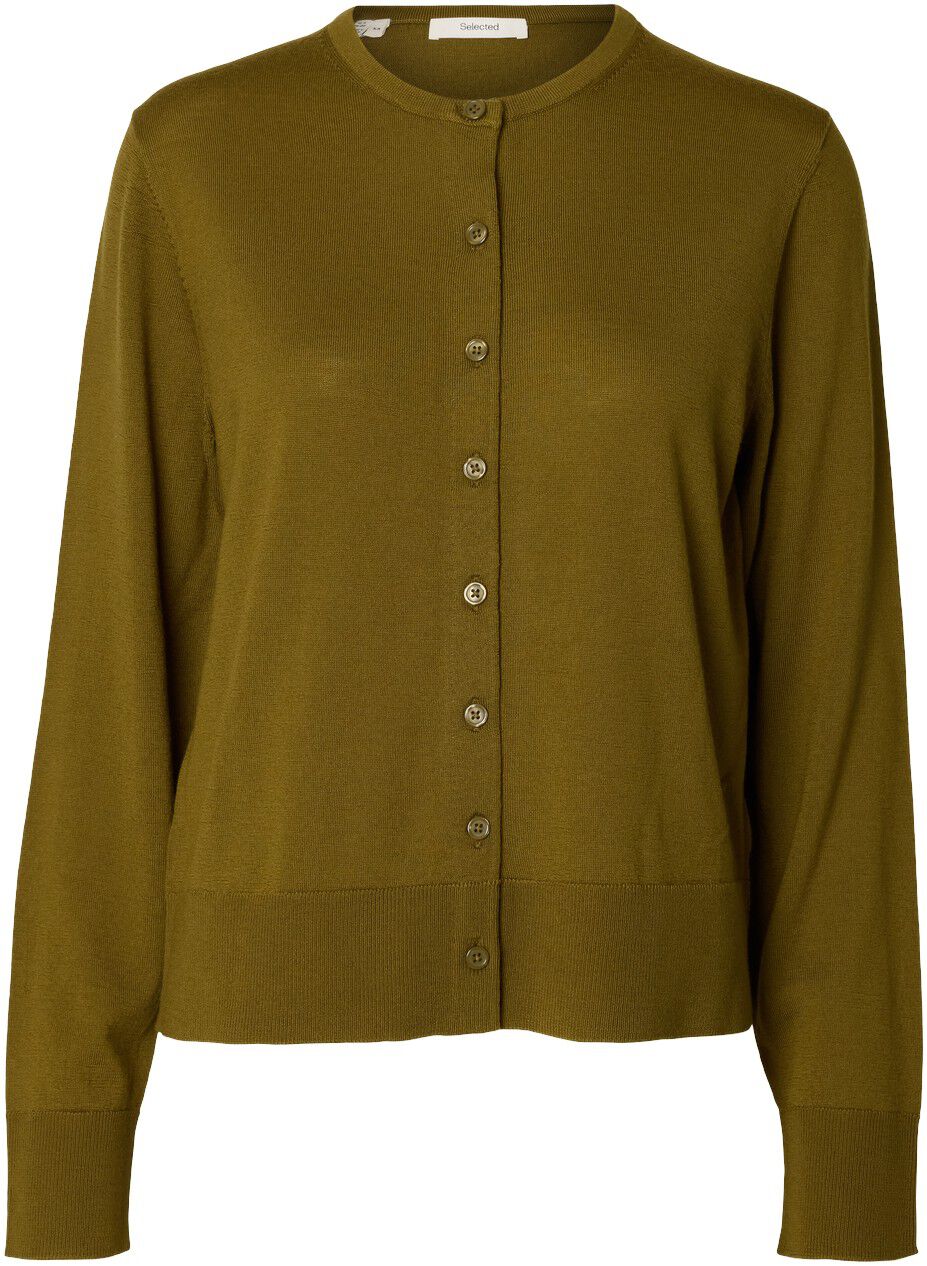 Slwthea Ls Knit Merino Cardigan Noos