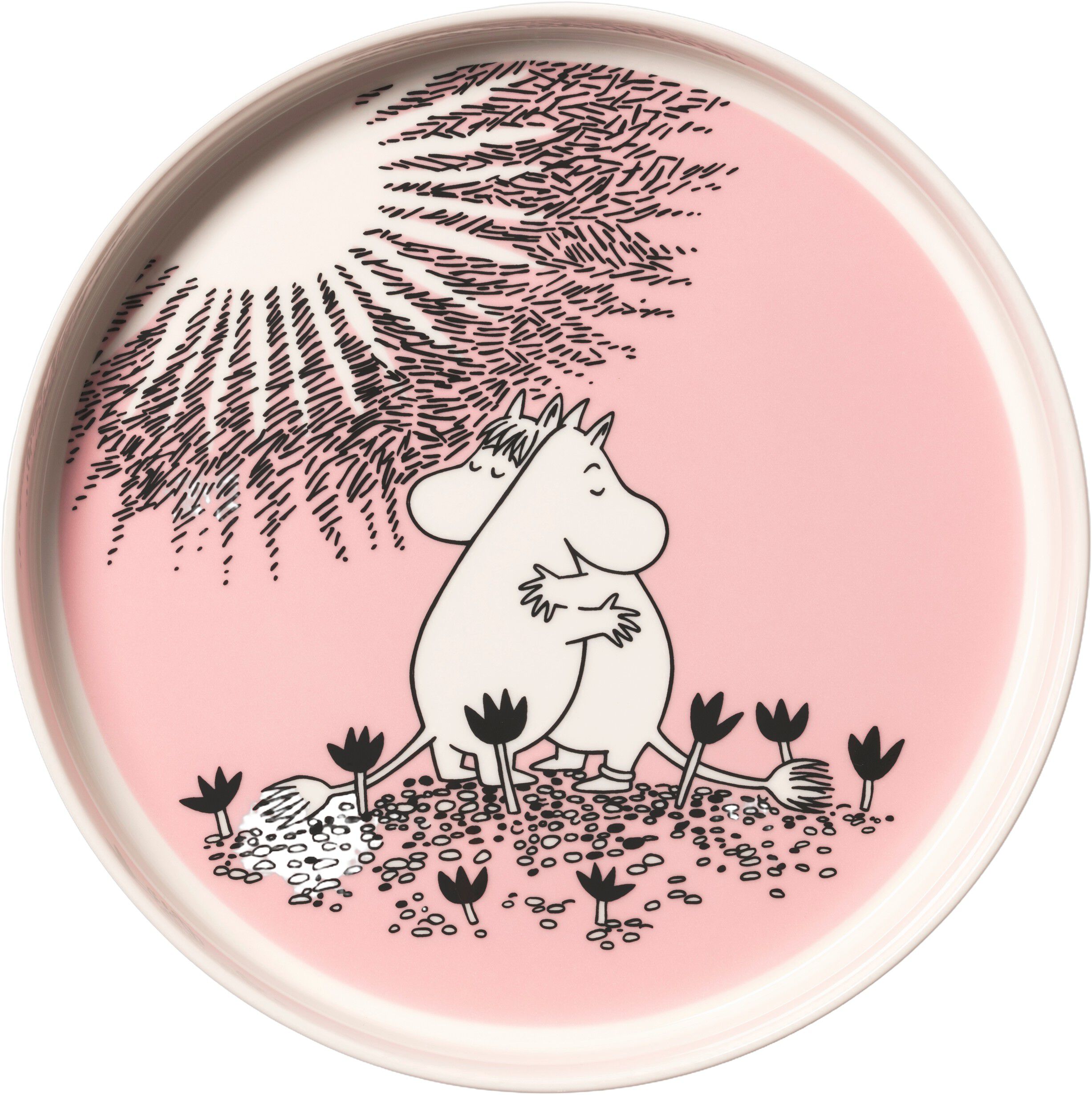 Moomin pie dish 28cm Love 30