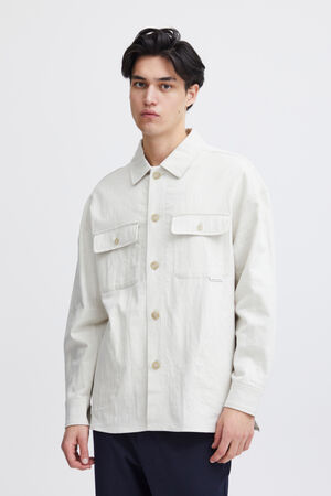 CFAUGUSTO 0127 linen mix overshirt