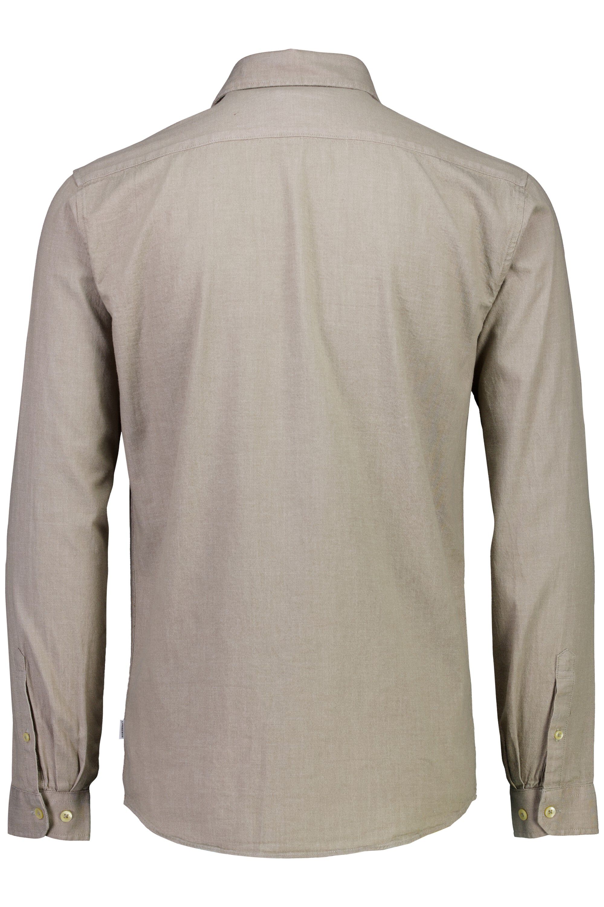 Soft indigo stretch shirt L/S