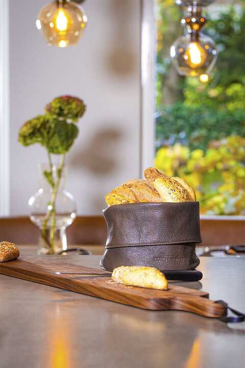 Bread Basket Vintage Brown