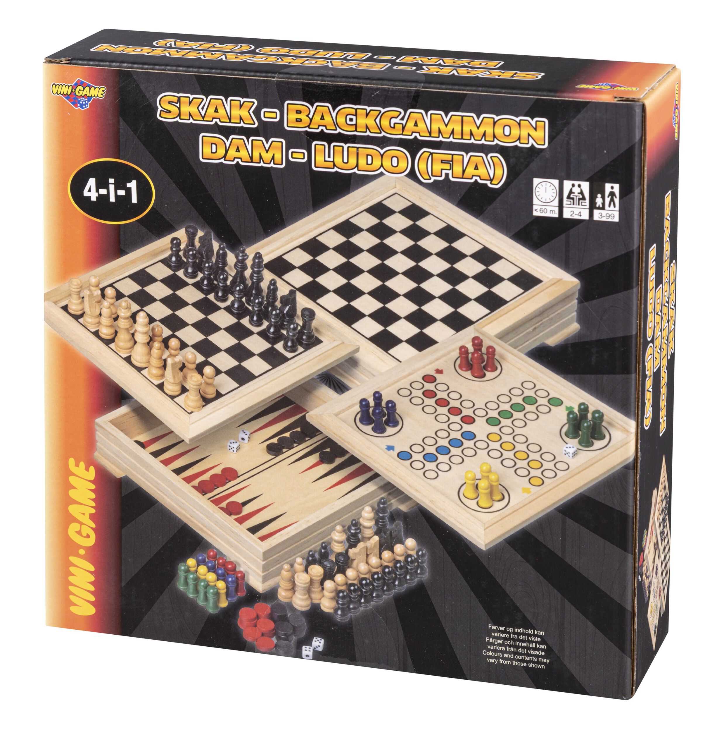 VINI 4 I 1 TR&AElig;SPIL mREGLER