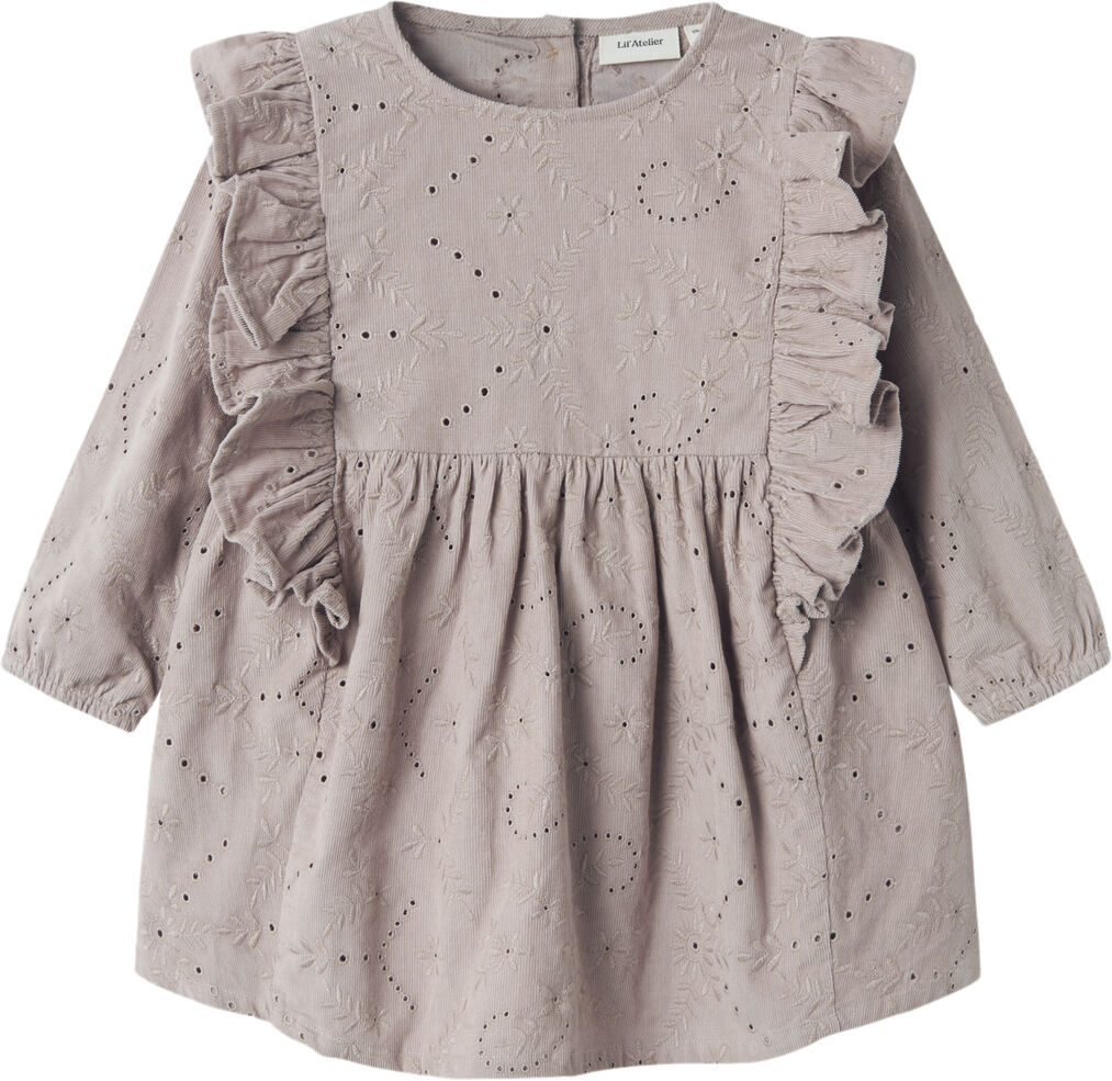 NMFBINE LS LOOSE CORD DRESS 6115-CG