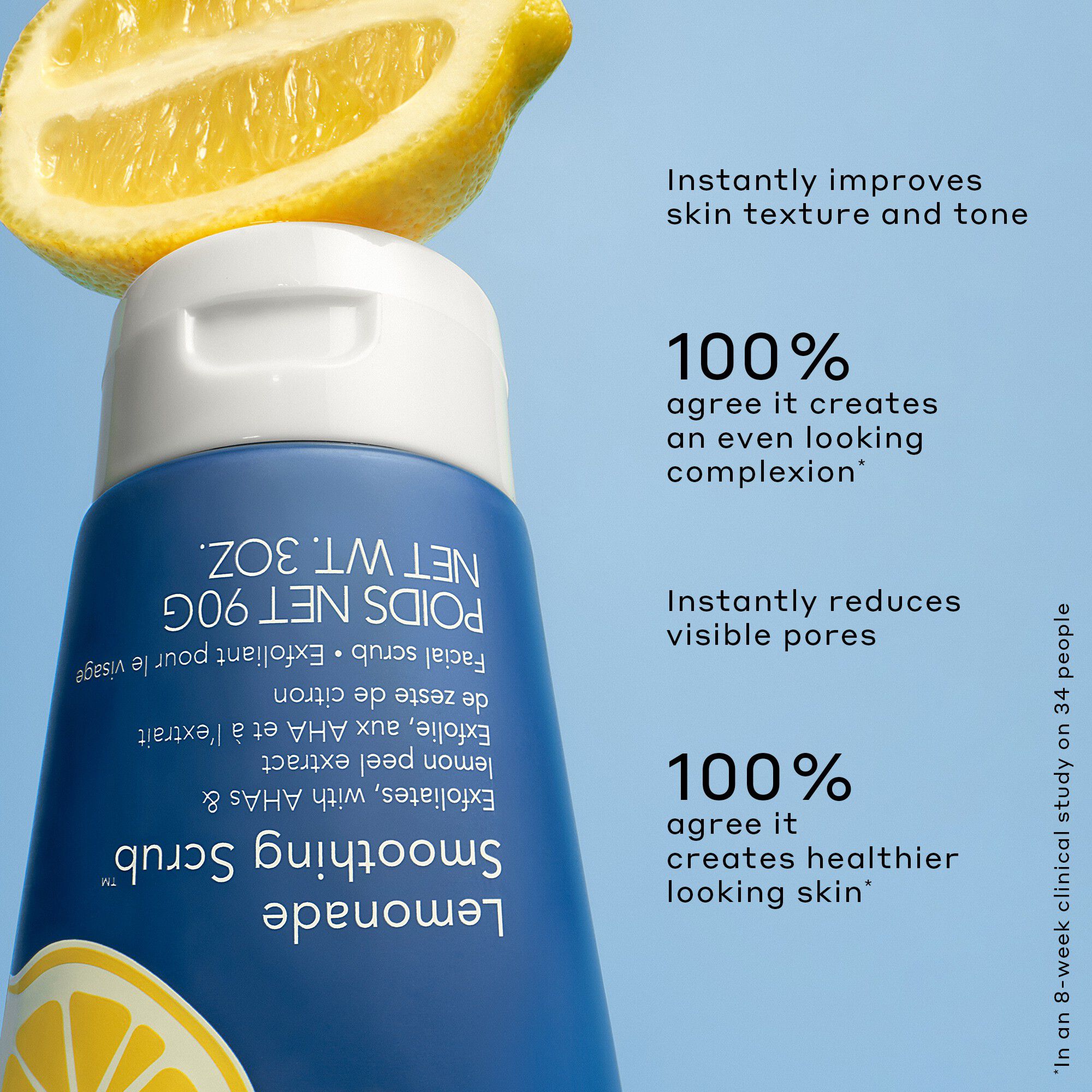 OLE HENRIKSEN TRANSFORM Lemonade Smoothing Scrub 90 ML