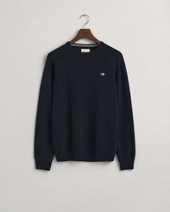 SUPERFINE LAMBSWOOL C-NECK