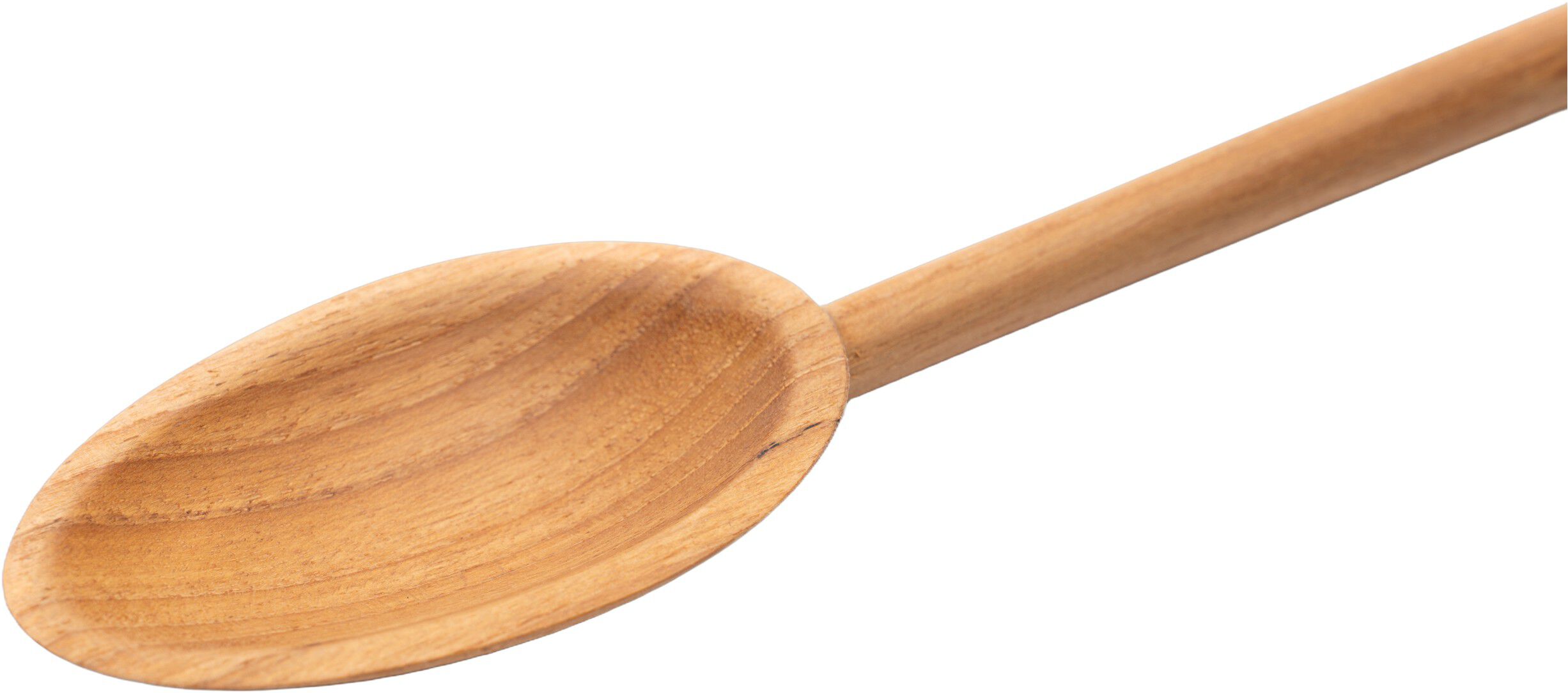 Grydeske, teak, 25 cm