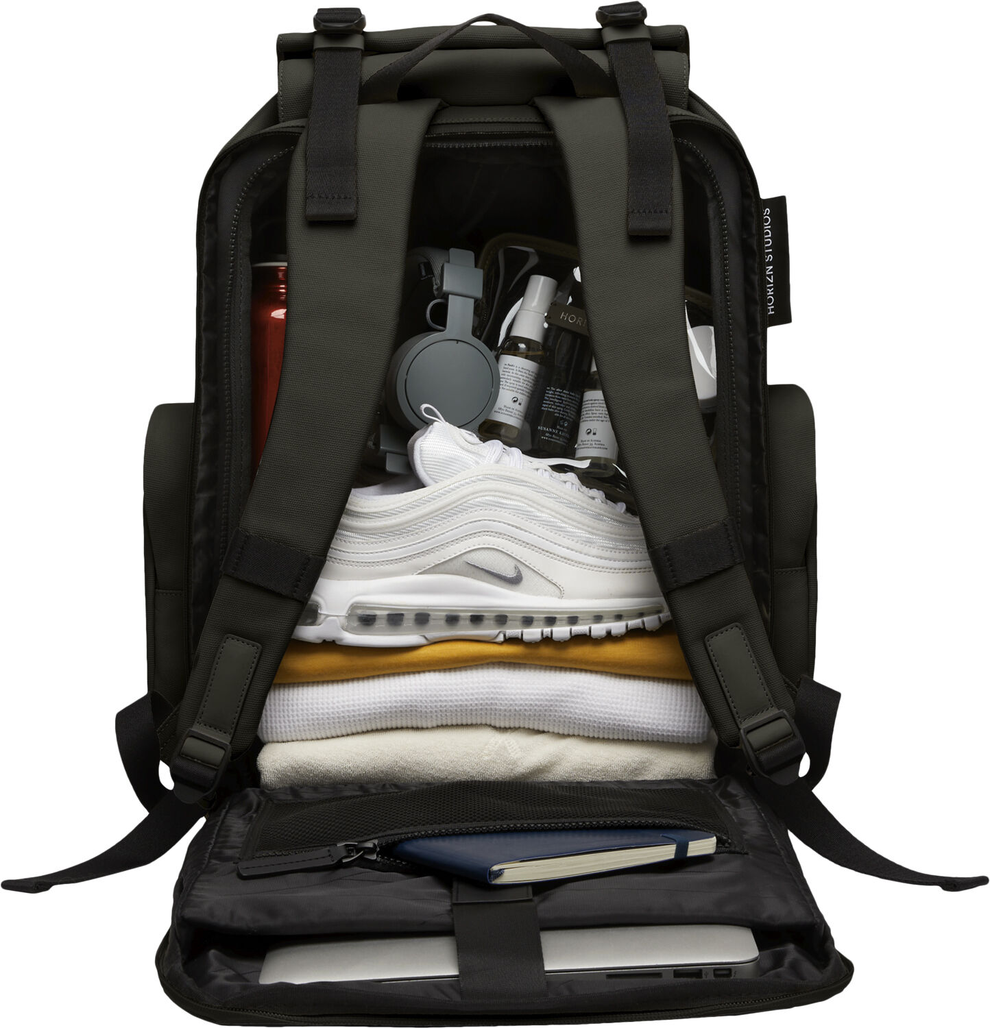 SoFo Backpack Travel Dark Olive