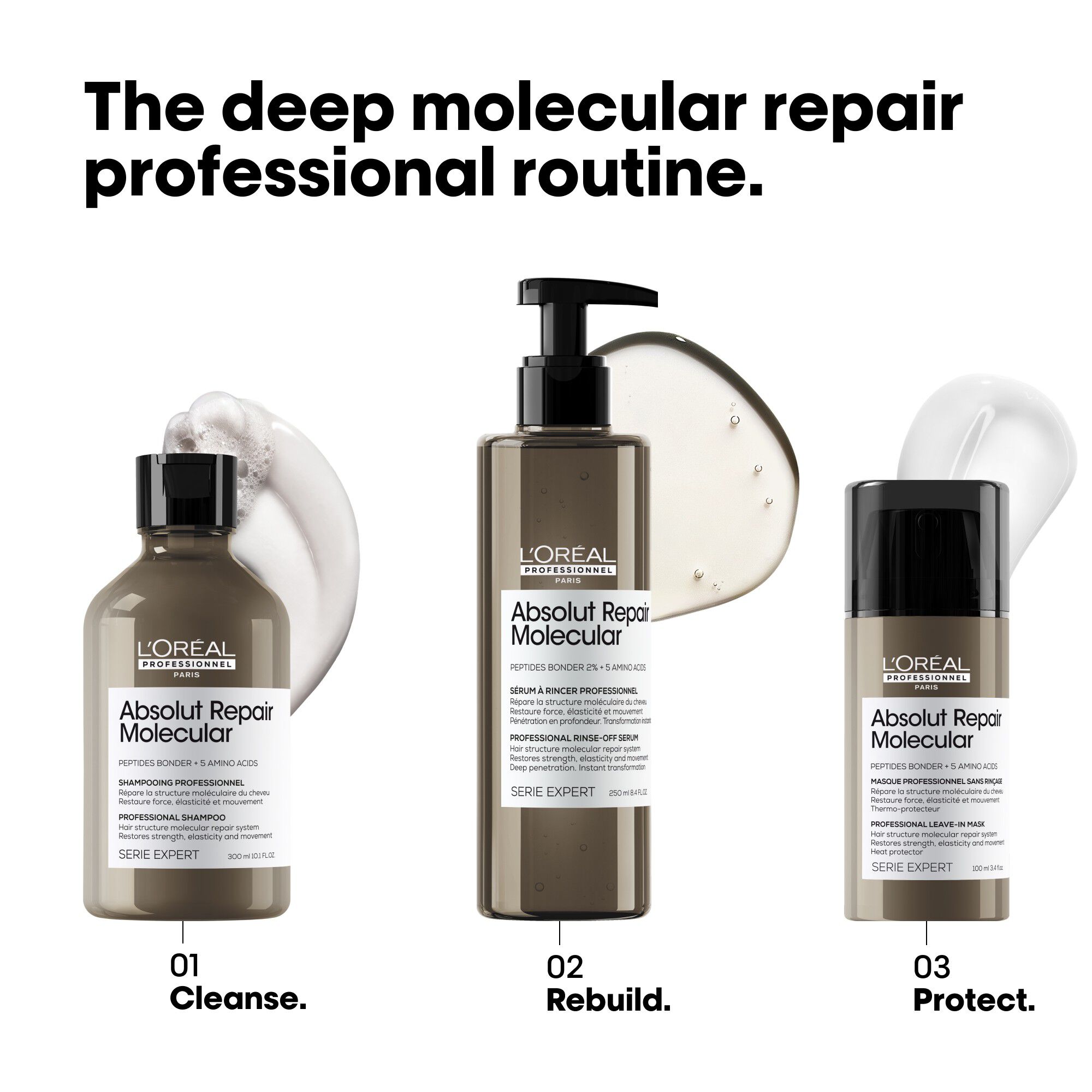 L'Or&eacute;al Professionnel Absolut Repair Molecular Shampoo 300ml