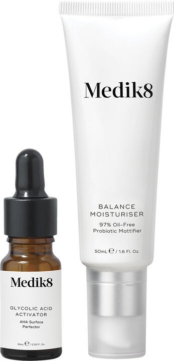 Balance Moisturiser with Glycolic Acid Activator